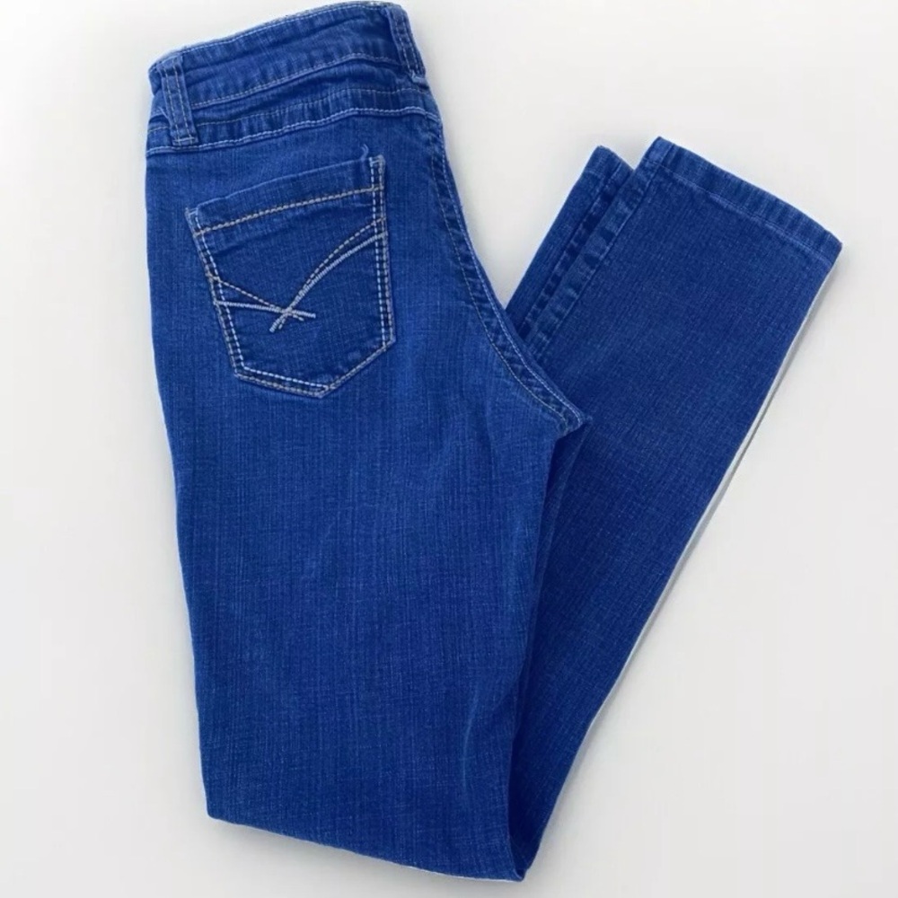 CARELLI JEANS Woman’s Dark Wash Blue Jeans - Size 27x 28.5